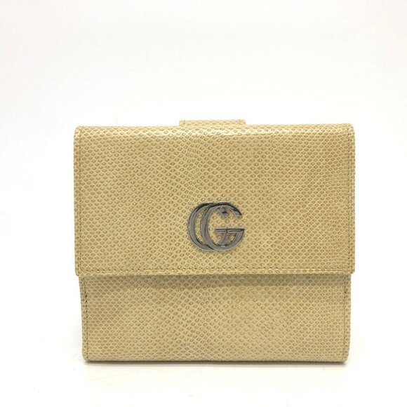 GUCCI GG Marmont logo Double Snap Bifold Wallet Compact Wallet Folded wallet - Picture 1 of 15